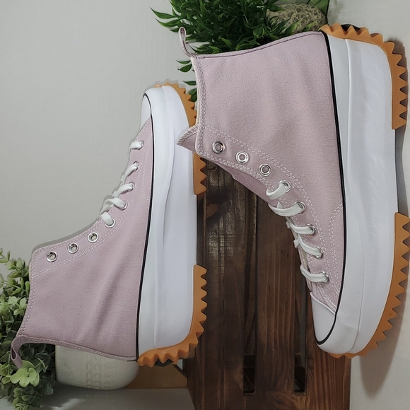 Converse Run Star Hike Unisex Recycled Seasonal Color High Top Himalayan Salt - Picture 3 of 11